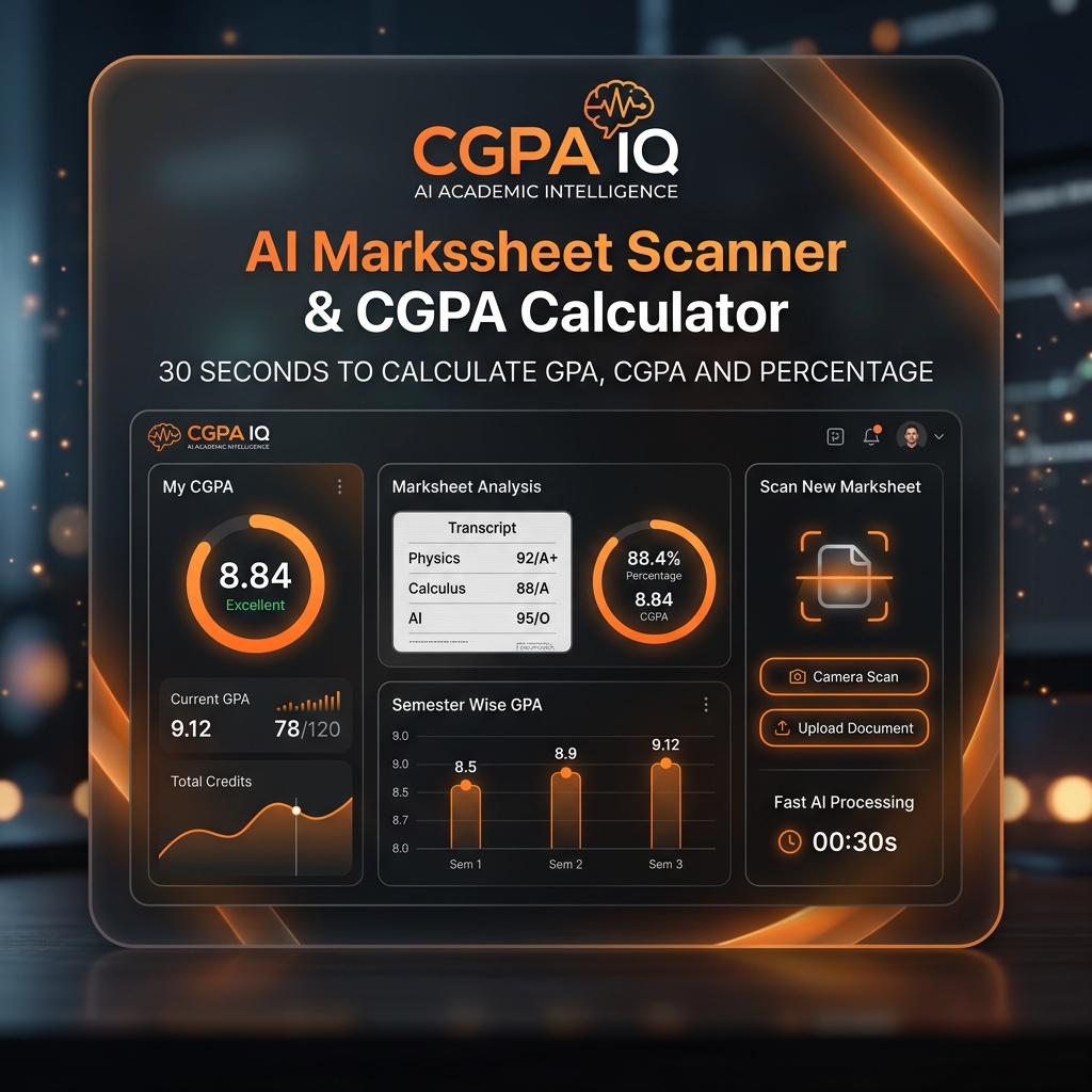 CGPA IQ — 官网预览图